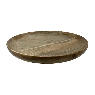 12 inch Wood Charger Plate - Natural 